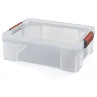 Paper Flow Opbergbox Clip 'n Store 9 l transparant