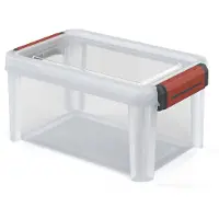 PaperFlow Opbergbox Clip 'n Store 5 l transparant