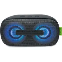 Muse M-330 DJ, 5 Watt, Bekabeld en draadloos, 10 meter, Micro-USB, Draagbare mono-luidspreker, Zwart