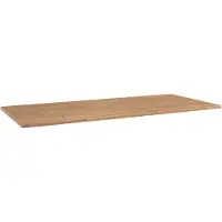 Storke Panton enkele of dubbele tablet ruwe eiken melamine 120 x 52 cm