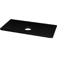 Balmani Facetta enkel wastafelblad Verzoete Graniet 42 x 21 cm