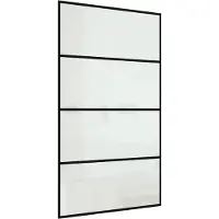 Linie Walk-In douchewand Stripes 116 x 200 cm