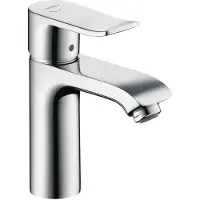 Hansgrohe Metris 1-gats wastafelkraan CoolStart met waste chroom