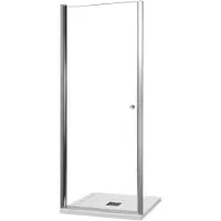 Luca Varess Kuresa douche draaideur 85 x 200 cm helder glas glanzend chroom profiel