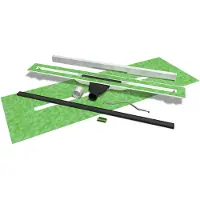 Mydrain douchegoot 70cm Mat Zwart