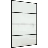 Linie Walk-In douchewand Stripes 136 x 200 cm