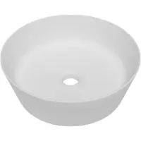 Storke Cona waskom matte Solid Surface rond Ø 36 cm