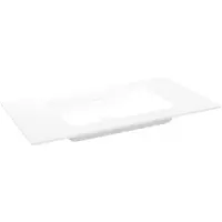 Storke Mata enkele wastafel matte solid surface 95 x 52 cm