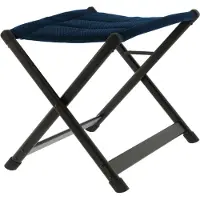 Travellife Barletta Comfort Flex Voetenbank - Blauw / Donkergrijs