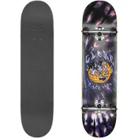 Globe G1 Ablaze Black Dye Skateboard