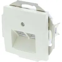 Berker S1 Telefoon/Data Wandcontactdoos - Inbouw - Cat3 - 2 x 8-polig - Cr?me
