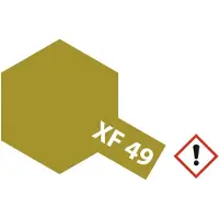 Tamiya Hobbyverf Acrylverf - XF-49 Khaki - Matt - Acryl - 23ml Verf potje - 23 ml