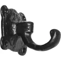 Ten Hulscher Jashaak 68mm smeedijzer zwart