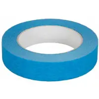 Kortpack - Paperrice Masking Tape 25mm breed x 50mtr lang - Blauw - 36 rollen - Voor Buitengebruik - UV- Bestendig - Schilderstape - (021.0238)