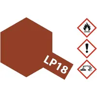 Tamiya Hobbyverf Enamel verf - LP-18 Dull Red - Matt - Lacquer Paint - Verf potje - 10 ml