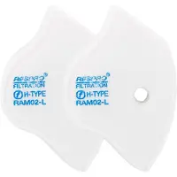 Respro Sports Protective Mask 2 Units Wit L