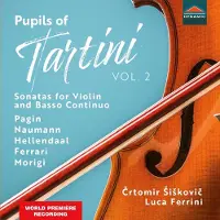 OUTHERE Crtomir Siskovic & Luca Ferrini - Pupils Of Tartini, Vol.2 (Sonatas For Violin and Basso Continuo) (CD)
