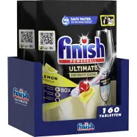 Finish Ultimate Infinity Shine Citroen Vaatwastabletten - 160 Capsules