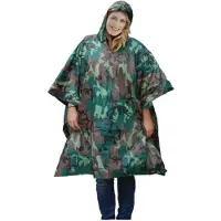 Huismerk Poncho - Camouflage