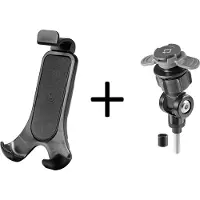 Lampa Titan Opti M6 Pro, schroefbevestiging met universele smartphone houder