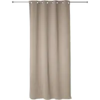 Atmosphera set van 2 Linnen verduisteringsgordijnen 135x240cm - Kant en klaar met ringen - Gordijn r