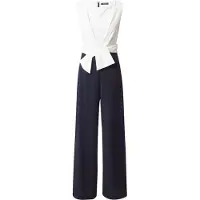 Vera Mont Jumpsuit donkerblauw / wit