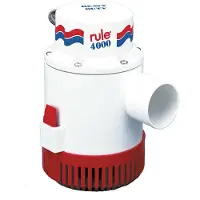 Rule Pumps Bilge Pump 4000gph 12v Wit