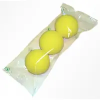 DOBENO Zachte bal geel tennis foam bal 9 stuks