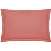 Atmosphera Katoen kussensloop - Set van 2 stuks - 50x70cm - Terracotta