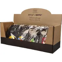 Goebel - Emoji by BRITTO | Display Sleutelhangers Assorti Emoticons | 4 soorten, 24 stuks
