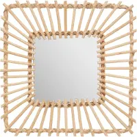 Atmosphera Rotan Spiegel 40x40cm