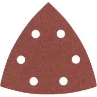 Bosch schuurpapier voor deltaschuurmachine | schuurbladen 93 x 93 mm | klittenband hechting | voor - Makita - Metabo | voor hout | korrel 60 | 5 STUKS