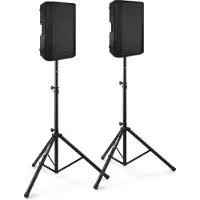 ACV Actieve speakerset - VSA120S - Geluidsinstallatie met Bluetooth incl. statieven - 800W - 12''