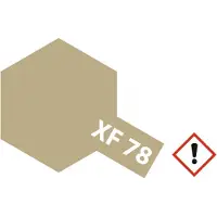 Tamiya Hobbyverf Acrylverf - XF-78 Wooden Deck Tan - Matt - Acryl - Verf potje - 10 ml