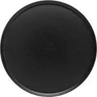 Costa Nova Boutique vlakke plaat, zwart, ø: 336 mm, Bord, Zwart