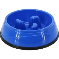 Adori Anti schrok voerbak hond - Eat slow live longer - Zorgt voor een rustiger eetpatroon! ø 16 cm - L - 200 ml