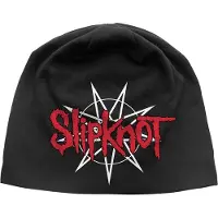 Ginza.se Slipknot - Nine Pointed Star Beanie Muts - Zwart