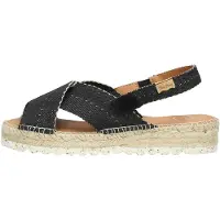 Toni pons Espadrilles Dames Elvira Zwart Canvas | Maat 40