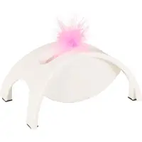 Flamingo Kattenrolspeelgoed Crazy Bridge 19x12x9 cm wit