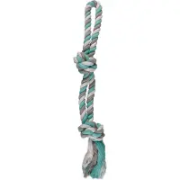 Flamingo Hs Katoen Jim Trektuig 2 Knopen Munt/wit/grijs 50cm