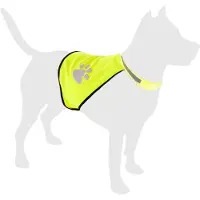 Karlie Honden Veiligheidsvest Refi - Geel - 60 cm ruglengte