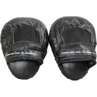 Legend Sports Focus Mitts Stootkussen Zwart Leer - Gemaakt van 100% premiumleder - Duurzaam