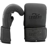 Legend Sports Zakhandschoenen Heren/Dames Zwart Leer