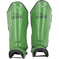Legend Sports Kickboks Scheenbeschermers Heren/Dames Army Leer