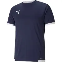 Puma teamLIGA Jersey Heren sportshirt - Peacoat-White