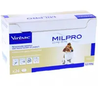 Virbac Milpro Kleine honden en puppies 48 tabletten