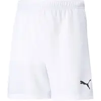 Puma Junior sportshort teamRISE wit Sportbroek Jongens/Meisjes Polyester - maat 176