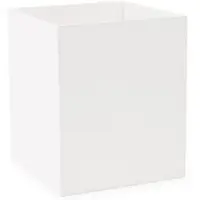 DECOR WALTHER Papierbak Brownie PK Vierkant Wit