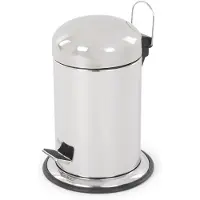 DECOR WALTHER Pedaalemmer Basic RVS Gepolijst 3L