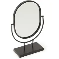 Vt wonen Spiegel vtwonen Oval on Stand Black 20,3 x 31,1 x 8,5 cm